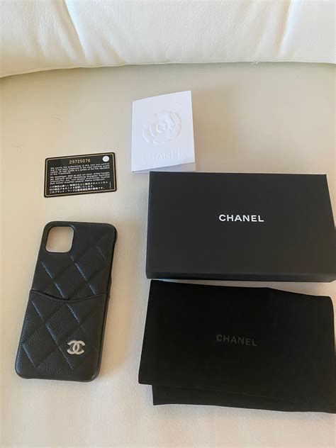 chanel iphone 11 pro max case